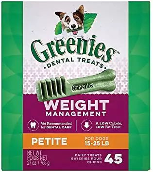Greenies Lite Petite Dog Dental Chew