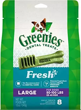 Greenies Fresh Natural Dental Dog Treats